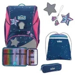 Scout Schulranzen-Set Alpha DIN Pretty Star 4-teilig