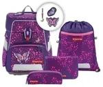 Step by Step SPACE SHINE Schulranzen-Set "Butterfly Night Ina", 5-teilig