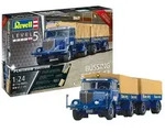Revell 07580 1:24 B&uuml;ssing 8000 S 13 mit Trailer "Platinum Edition"