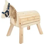 small foot Holzpferd kompakt, Sitzh&ouml;he ca. 49 cm