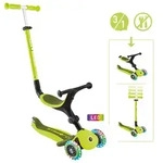 Authentic Sports Globber Go-Up Active Lights lime gr&uuml;n-gr&uuml;n, mit Leuchtrollen