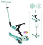 Authentic Sports Globber Go-Up Active Lights mint-dunkelmint, mit Leuchtrollen