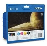 Brother LC1100 Value Pack Ink. colour and black