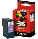 Lexmark Tintenpatrone Nr.35, Farbig