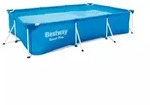 Bestway&reg; Steel ProTM Aufstellpool ohne Pumpe 300 x 201 x 66 cm, blau, eckig