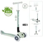 Authentic Sports Globber Primo Foldable Lights Eco pistazie, mit Leuchtrollen