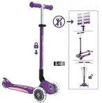 Authentic Sports Globber Primo Foldable Plus Lights lila-pastellrosa, mit