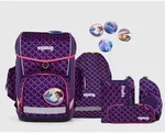 ergobag CUBO Light Schulrucksack-Set PerlentauchB&auml;r, 6-teilig