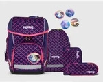 ergobag CUBO Schulrucksack-Set PerlentauchB&auml;r, 5-teilig