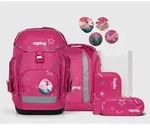 ergobag MAXI Set Schulranzen-Set SternzauB&auml;r, 6-teilig Rosa 24 Liter
