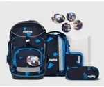 ergobag PACK Set Schulranzen-Set VerfolgB&auml;rjagd, 6-teilig Blau 20 Liter