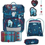 Scout Neo Schulranzen-Set LED White Unicorn 21,5 Liter