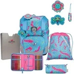 DerDieDas ErgoFlex Tiny Schulranzen-Set 5tlg. Happy Pixel 21 Liter