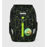 ergobag MINI Kinderrucksack CyB&auml;r Race Schwarz Gr&uuml;n 10 Liter