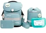 School-Mood Timeless Pro Dolphin (Ocean Collection), 6-tlg. Schulranzenset