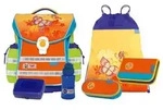 McNeill Ergo Light PLUS Flash-Line Schulranzenset Springtime 6-teilig