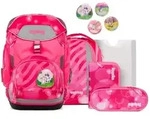 ergobag Pack Set Schulranzen-Set KuntB&auml;rbuntes Einhorn, 6-teilig rosa 20 Liter