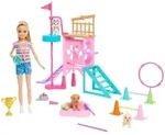 Barbie and Stacie to the Rescue H&uuml;ndchenspielplatz-Spielset mit Puppe