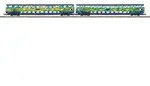 M&auml;rklin 87306 Z Doppelstockwagen-Set Touristik 1 aus DBpza 753.5 und DABpza 758.5,