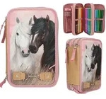 DEPESCHE 13187 Miss Melody 3 Fach Federtasche DUSTY ROSE