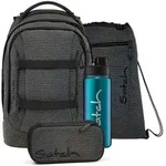 Satch Pack Set Schulrucksack Hidden Rainbow schwarz 30 Liter 4teilig