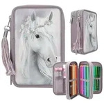 Depesche 13126 Miss Melody 3 Fach Federtasche FANTASY HORSE