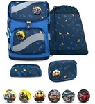 Belmil Smarty Schulranzen Set 5-teilig "Energy3" mit Brustgurt