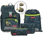 Step by Step CLOUD Schulranzen-Set "Bagger Rocco", 5-teilig