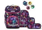 ergobag cubo Set Schulranzen-Set AmB&auml;rzonas Rosa Lila Gelb 5-teilig 19 Liter