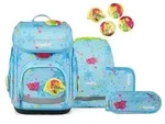 ergobag Cubo Set Schulranzen-Set B&auml;rhext special edition 5-teilig Blau 19 Liter