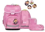 ergobag cubo Schulranzen-Set WolkenzauB&auml;r 5-teilig 19 Liter rosa
