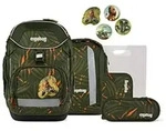 ergobag Pack Set Schulranzen-Set ExB&auml;rdition, 6-teilig Gr&uuml;n Orange 20 Liter