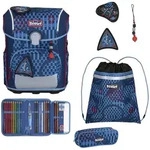 Scout Neo Schulranzen Set 4-teilig Exklusiv Safety Light Space Explorer 21,5 Liter