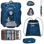 Scout Micro Schulranzen-Set 4tlg. Exklusiv LED Rocket Rider 19 Liter