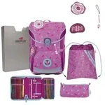 DerDieDas ErgoFlex Easy Schulranzen-Set 5tlg. Sweet Sprinkles 21 Liter