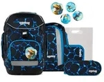 ergobag Pack Set Schulranzen-Set 5-teilig B&auml;rassic Garden Blau 20 Liter