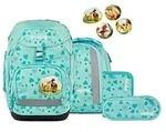 ergobag Pack Set Schulranzen-Set ReitB&auml;rtraum, 6-teilig Blau T&uuml;rkis 20 Liter
