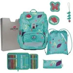 DerDieDas ErgoFlex Tiny Schulranzen-Set 5tlg. Butterfly Garden