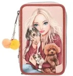 Depesche 0013673 TOPModel 3 Fach Federtasche FUR EVER FRIENDS