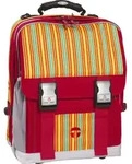 Take it Easy Schulrucksack London Dream Color rot/orange