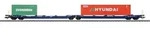 M&auml;rklin 47474 H0 Doppel-Taschenwagen Sdggmrss Ep. VI