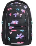 Coocazoo Rucksack PORTER Floral Artnight schwarz 35 Liter