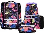 McNeill Schulranzen-Set Ergo Perfecto, 5-tielig Stitch Black
