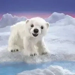 Folkmanis Handpuppe Eisb&auml;renjunges