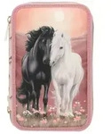 Depesche 0013968 Miss Melody 3 Fach Federtasche BLOSSOM PONY