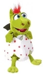 Living Puppets Handpuppe Klein Gregor im Ei, 36cm