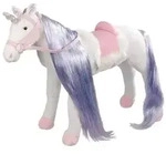Happy People Stehpferd Einhorn mit Sound, wei&szlig;, 50cm