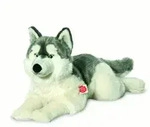 HERMANN TEDDY 92782 Husky liegend 60 cm