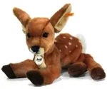 Steiff Rieke Rehkitz Schlenker braun, ca. 35 cm
