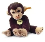 Steiff Koko Schimpanse 25 cm braun, liegend